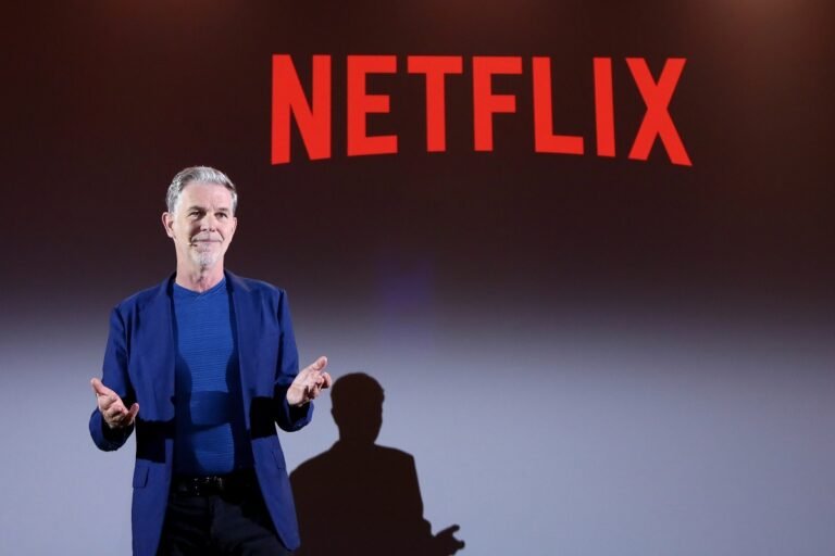 Netflix founder Reed Hastings steps down as co-CEO • TechCrunch