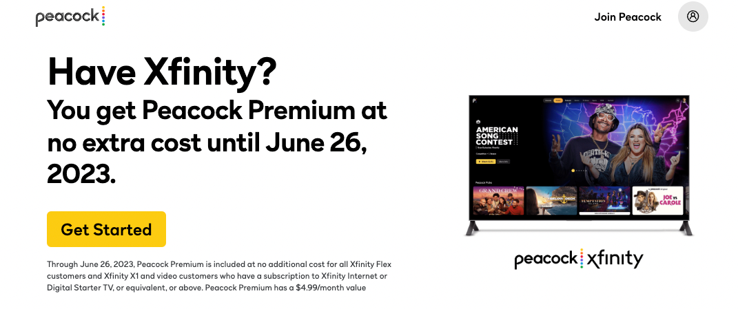 Peacock will no longer include its free Premium offering as part of Xfinity bundle on June 26 • TechCrunch