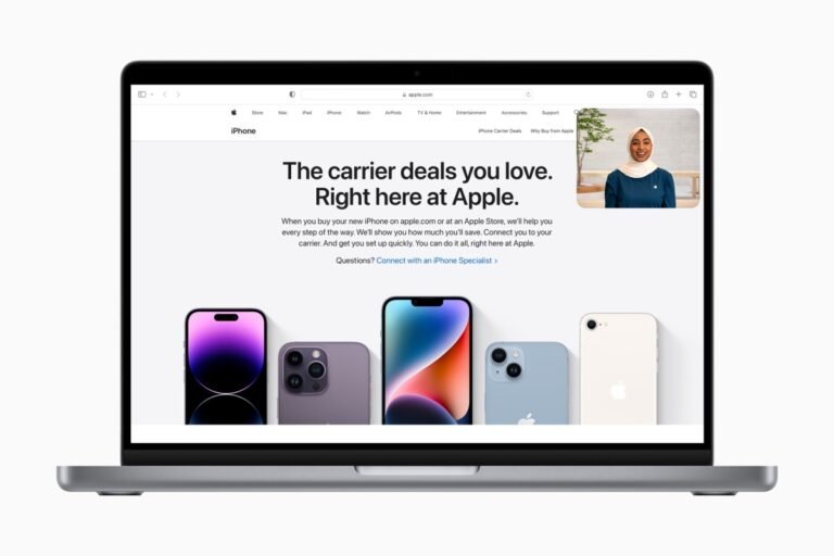 Apple launches a new way to shop online for iPhone with help from a live specialist