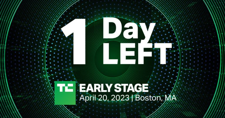 24 hours left to save $200 on TC Early Stage tickets