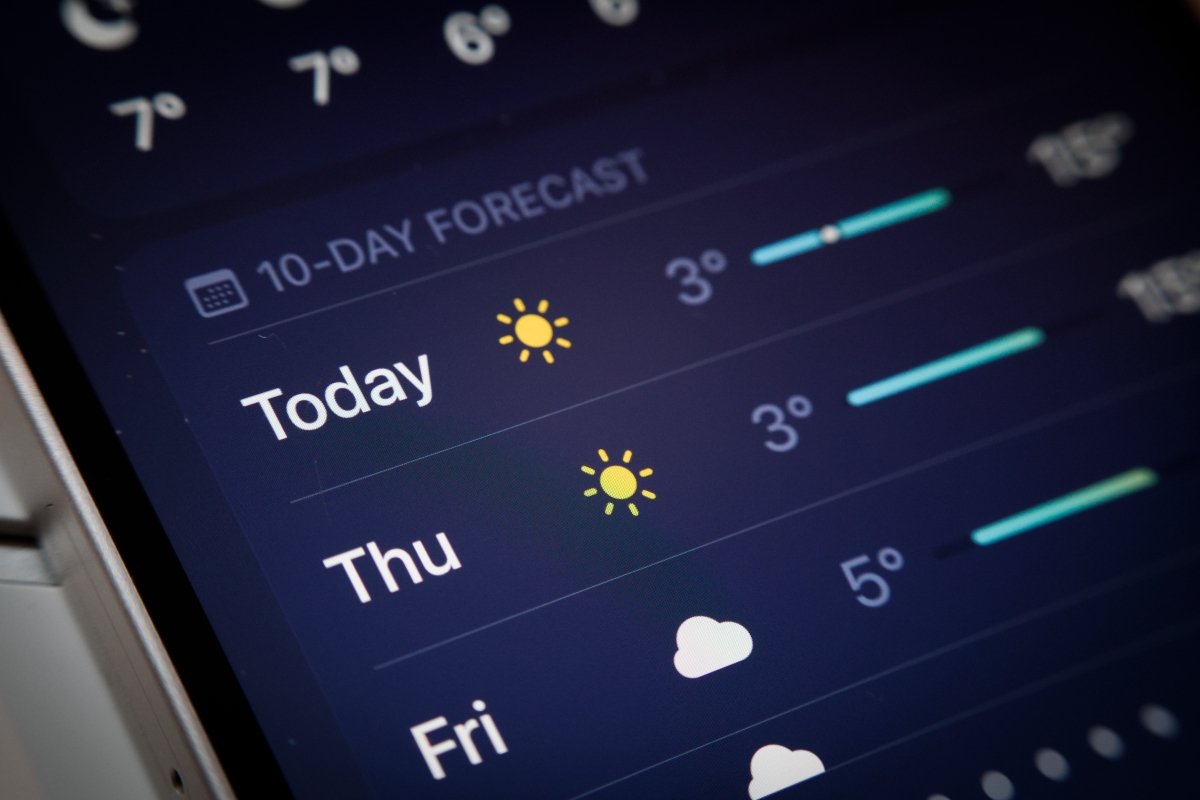 Apple's Weather app is down for many users