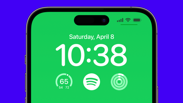 Spotify introduces an iPhone Lock Screen widget for easy access to its app