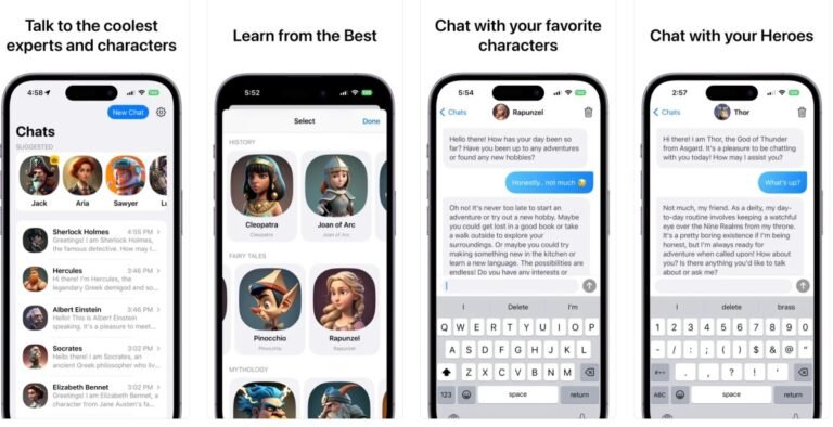 Superchat's new AI chatbot lets you message historical and fictional characters via ChatGPT
