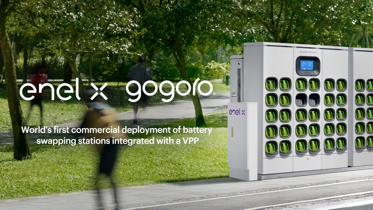 Gogoro's battery swapping stations in Taiwan are now virtual power plants