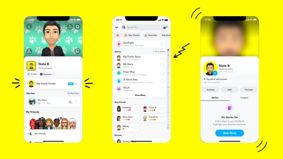 Snapchat adds Public Stories, expands revenue share program for creators