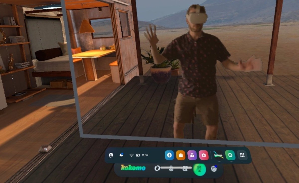 We tried out Canon's VR calling app Kokomo