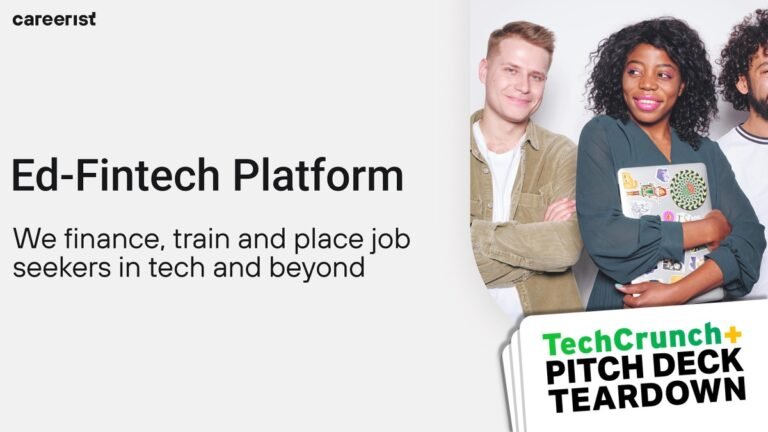 Pitch Deck Teardown: Careerist's $8M Series A deck