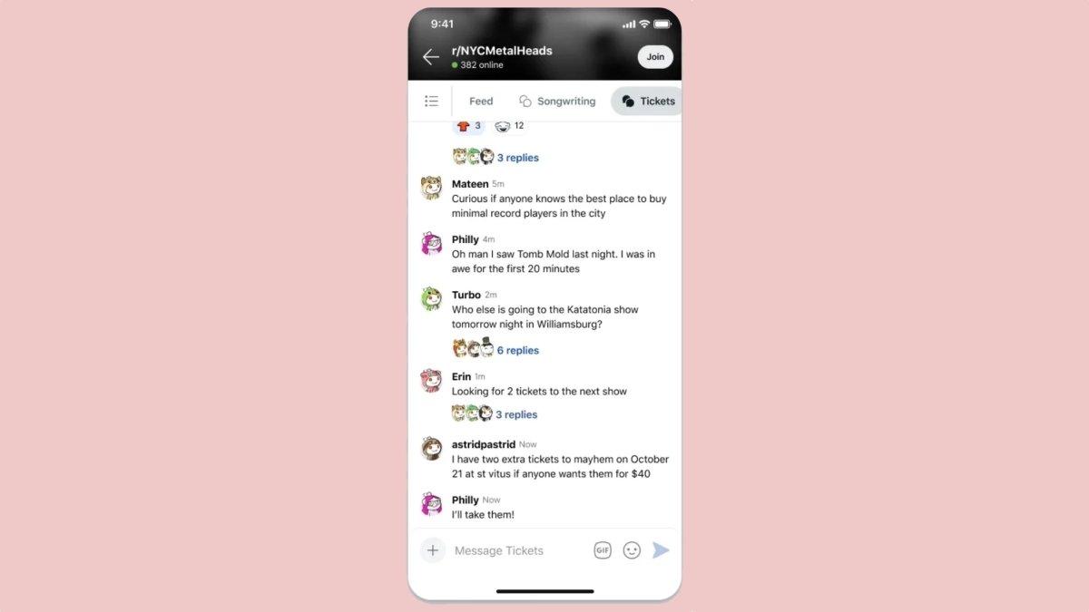 Reddit is testing Discord-like channels for community chat