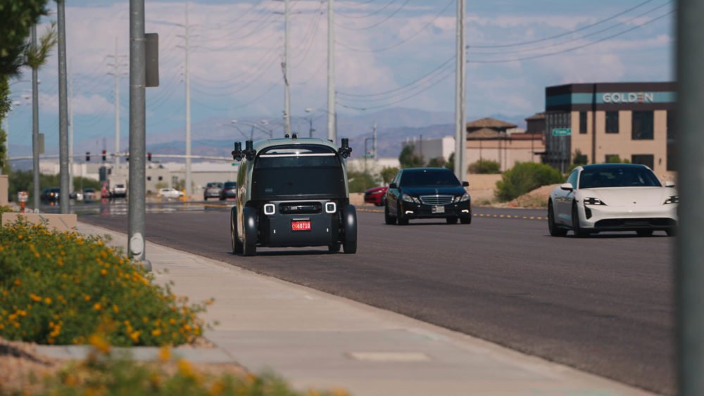 Zoox begins testing robotaxis on public roads in Las Vegas