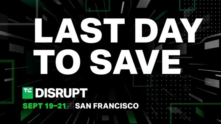 The last sale on passes to TechCrunch Disrupt 2023 ends tonight