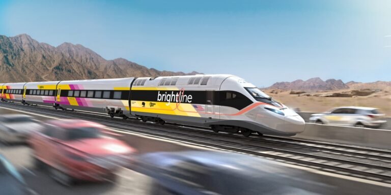 Brightline West Branded Train 5