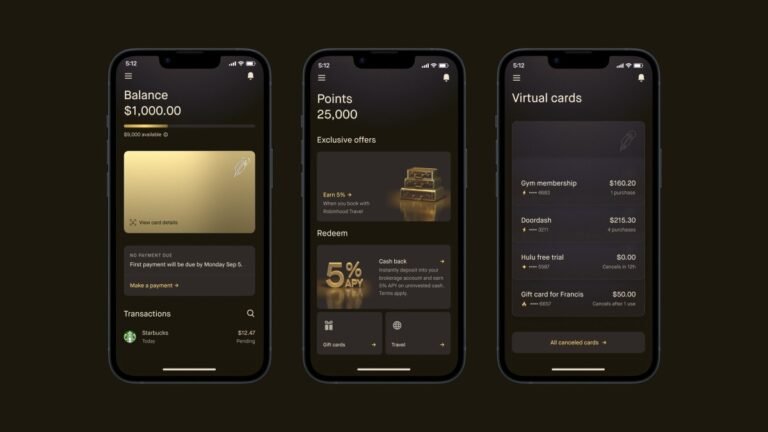 2. New Gold Card App Features Preview 1