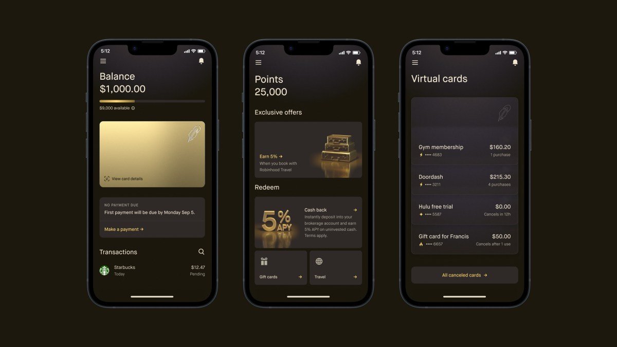 2. New Gold Card App Features Preview 1